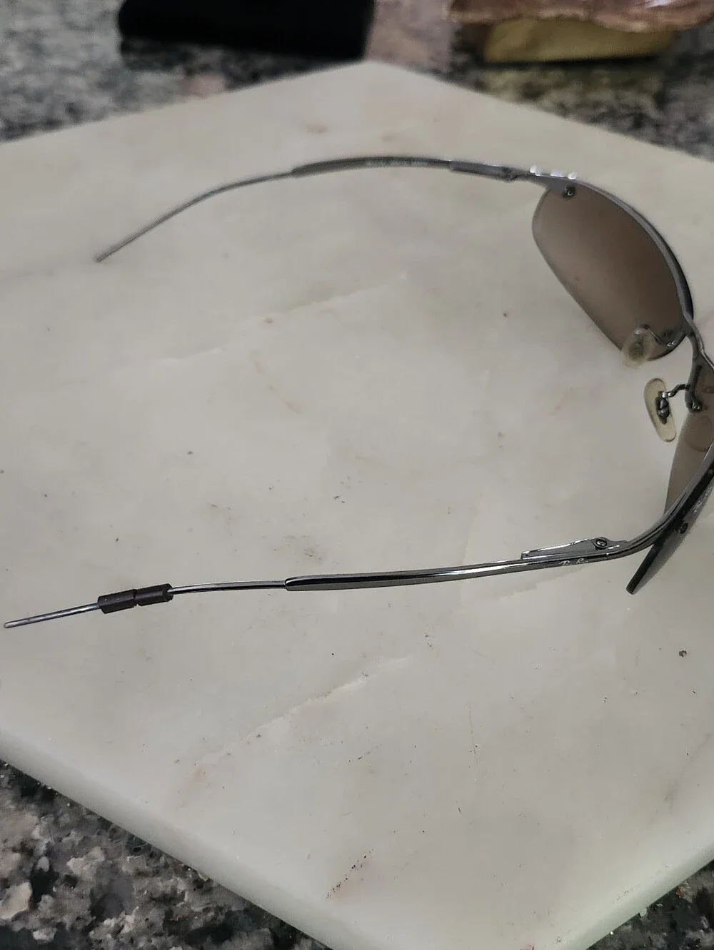 Ray-Ban RB3179 Brown Lens Sunglasses with Black Case